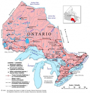 Ontario-map
